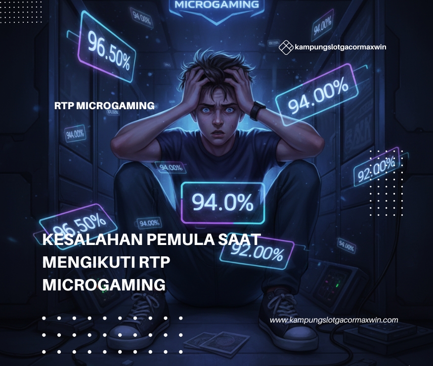 Kesalahan Pemula Saat Mengikuti RTP Microgaming